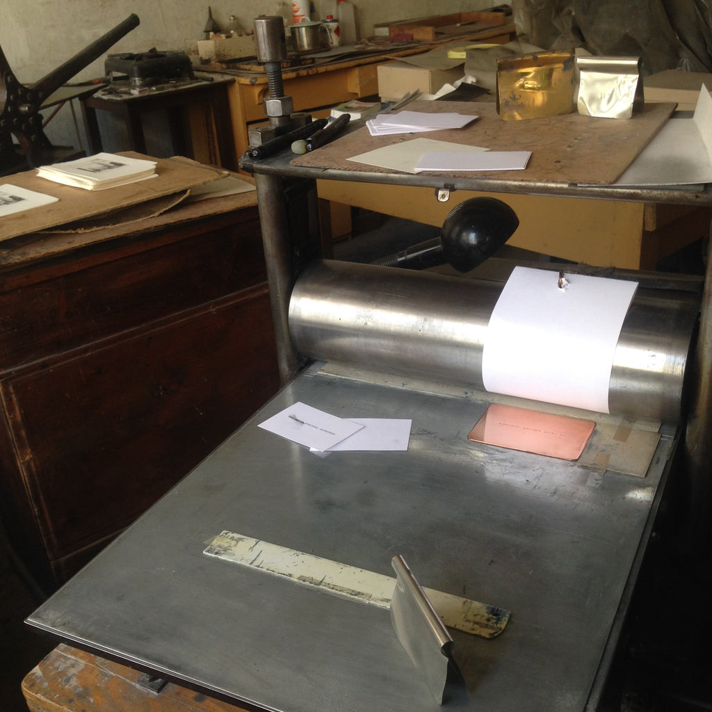 The last printer of copper plate in Vienna